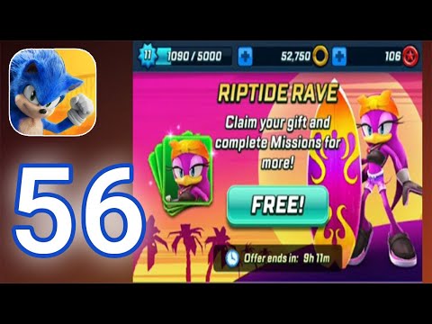 Sonic Forces - Gameplay Walkthrough Part 56 - Riptide Rave (iOS, Android)