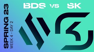 LEC Spring Split 2023 - W4D2  - BDS vs SK - BO3