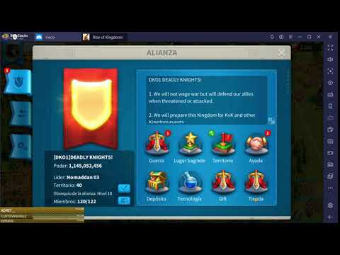 ROK: Capturando fortaleza de cruzados en nuestro primer KvK.