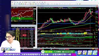 【掌聲響起】#賴昇楷 1130  台股續推升，懼高症解方「Time is Money」﹔年底作帳熱烘烘，光通訊《華星光》連三拉三，「車用、台積大聯盟」後續誰領風騷? (圖)