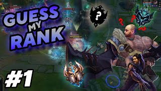 Guess My Rank #1 - Cicadas Gaming