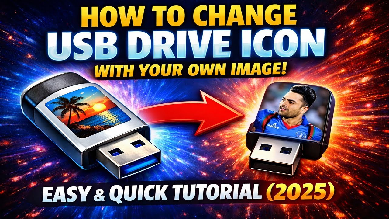 How to Change USB Drive Icon with Your Own Image