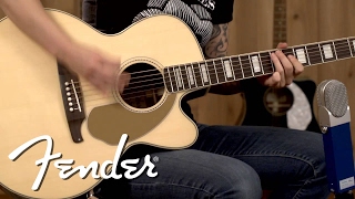 Fender Kingman Jumbo SCE Video