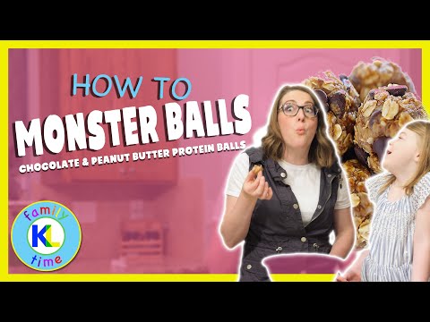 How to Make Chocolate Peanut Butter Protein Balls | Healthy Snack Kids Love
