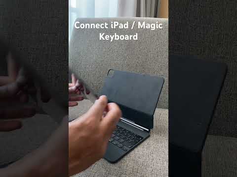 How to connect iPad to Magic Keyboard