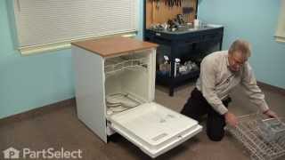 Dishwasher Repair: Replacing the Door Gasket (GE Part # WD08X10057)