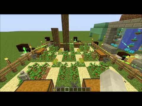 Making A Tree Farm!!! How To Botania 7