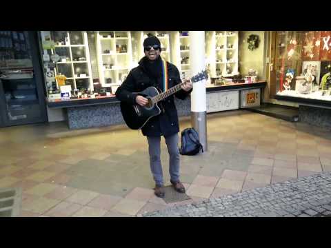 Busking in Aachen :D !!