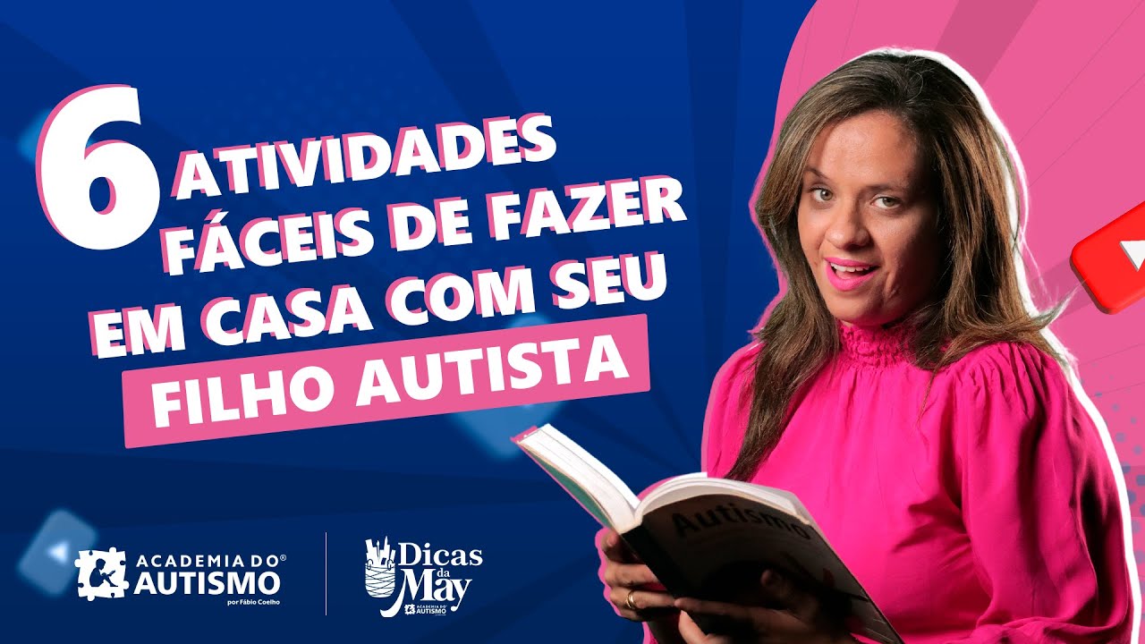 6 Atividades fáceis de fazer em casa com seu filho autista