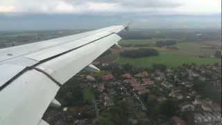 preview picture of video 'Landing in Geneva, Switzerland  (clear weather)  HD 1080p'