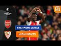 SAKA LAAT ZIEN HOE HET MOET! ?? | Arsenal vs Sevilla | Champions League 2023/24 | Samenvatting