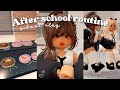 ୨୧˚ uni vlog: after school routine 📎📃 coffee, study, cooking | berry avenue