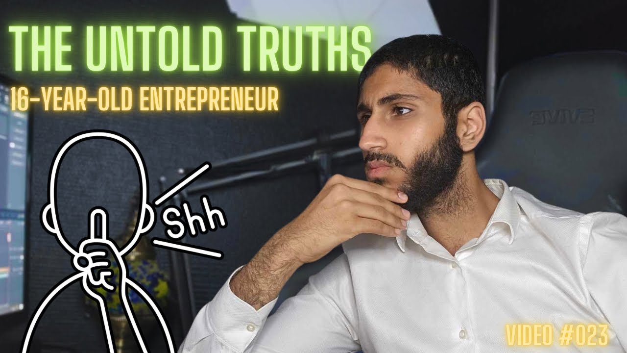 Hidden Realities of a 16-Year-Old Entrepreneur