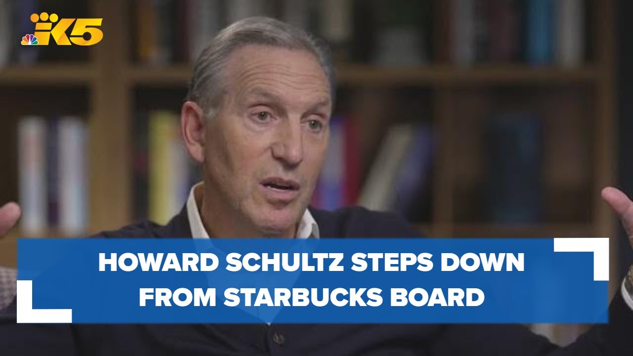 Howard Schultz, longtime Starbucks CEO, steps down from board of directors