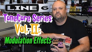 Video thumbnail for Line 6 ToneCore Series Pedals Vol. II:  Modulation Effects by Robert Jackson