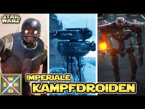 STAR WARS: Alle Kampfdroiden des Imperiums
