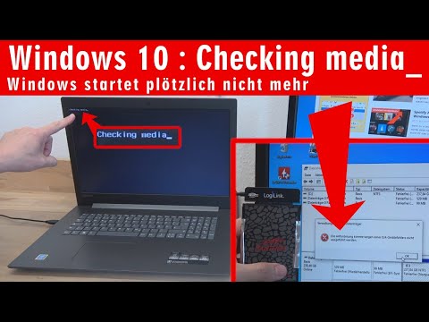 Checking Media Fail ◾ Windows 10 startet nicht mehr ❌ No bootable device ◾ Bildschirm schwarz