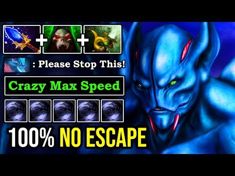 NEW 7.24b NIGHTSTALKER IS TOO BROKEN Crazy Pro Offlane Flying Max Speed + Super Tanky 100% No Escape