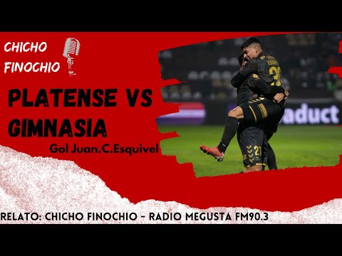 Platense 1-1 Gimnasia - Gol Juan Cruz Esquivel