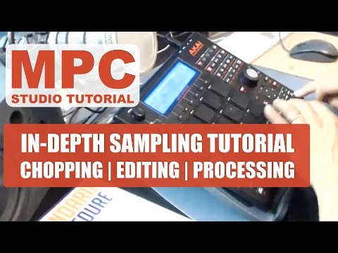Akai MPC Studio Black // In-depth Sampling Tutorial // Akai MPC Studio Black