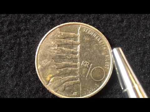 Norway 10 Kroner Women's Right to Vote 2013 Coin - Norge 10 Kroner Suffrage Commemorative