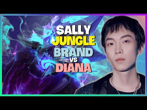 Sally UNLEASHES Challenger Jungle Brand Pathing And Teamfight Tactics Engsub