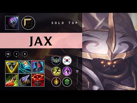 Jax Top vs Rumble - KR Challenger Patch 25.23