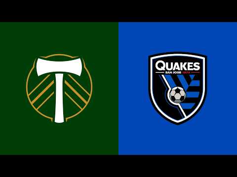 Portland Timbers 1-3 SJ San Jose Earthquakes San Jose 