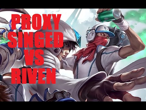 Proxy Singed S5 Commentary vs Riven - Teleport Plays