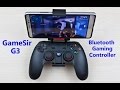 GameSir G3s Bluetooth Gaming Controller Review For Android VR PC PS3 Device