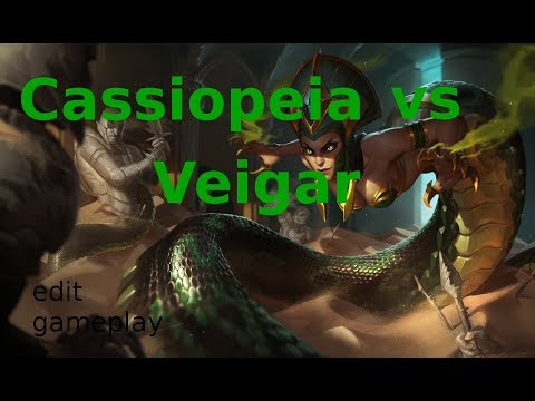 Cassiopeia vs Veigar | edited | League of Legends | by peta