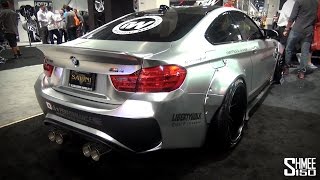 Liberty Walk BMW M4 - Widebody Conversion at SEMA 2014