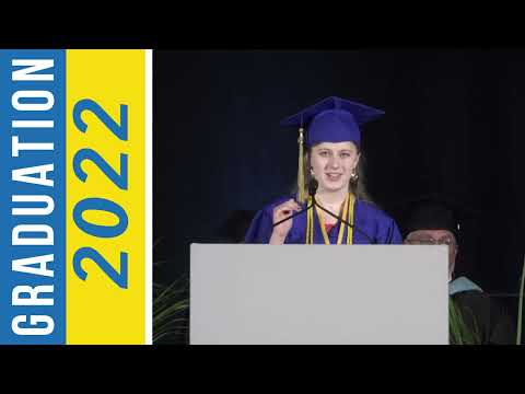 PALCS Graduation 2022 - Senior Class Representative Address: Elora Depew