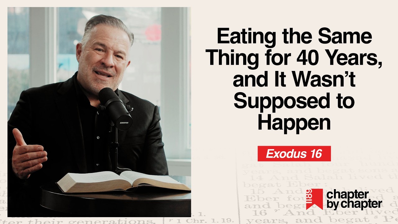 Exodus 16: Eating the Same Thing for 40 Years, and It Wasn’t Supposed to Happen