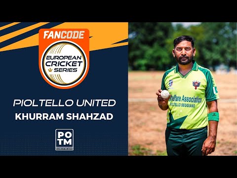 POTM: K.Shahzad - PU vs BGS | Highlights | FanCode ECS Milan, 2022 Day 4 | ECS22.350