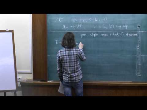 Peter Scholze - Locally symmetric spaces, and Galois representations (3)