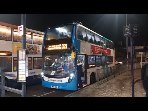 Onboard Stagecoach Bus 15288 (YN16 WWE) | Scania N250UD ADL Enviro400MMC | Route 321