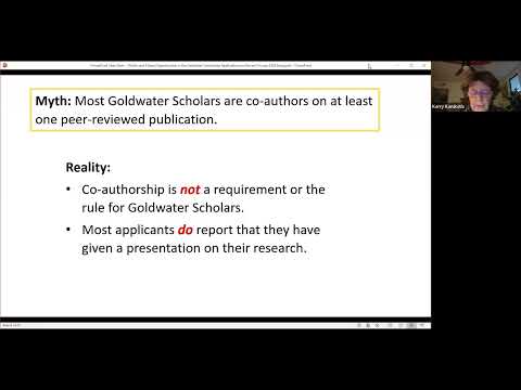 Goldwater Application Process: Myths and Missed Opportunities