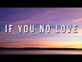 Chiké - If You No Love (Lyrics) Ft. Mayorkun