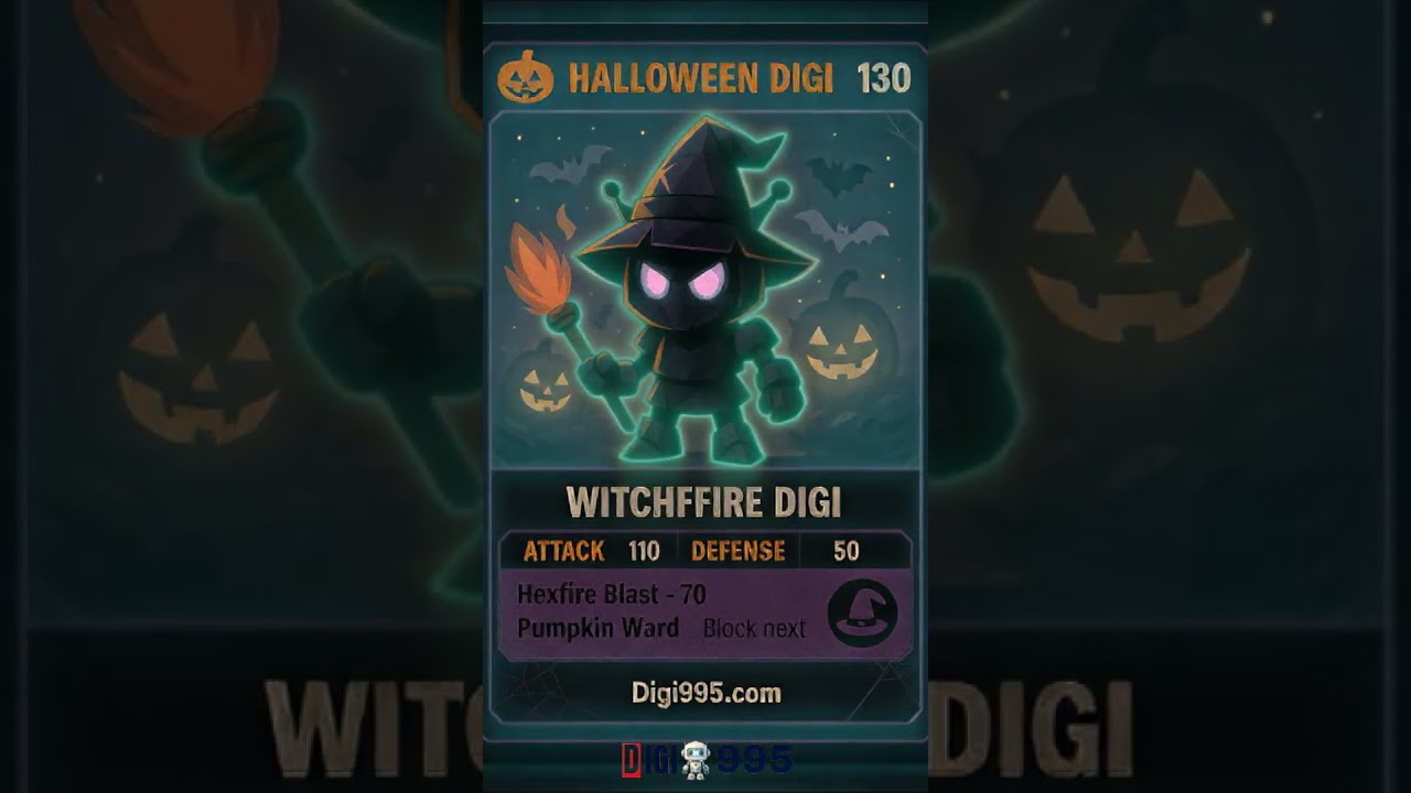 Witchfire Digi: The Hex Protocol | Digi 995 Halloween NFT Collection