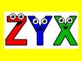 Alphabet Backwards Sing ZYX ABC Song Kids Learning Nursery Song Teach Phonics ABC123