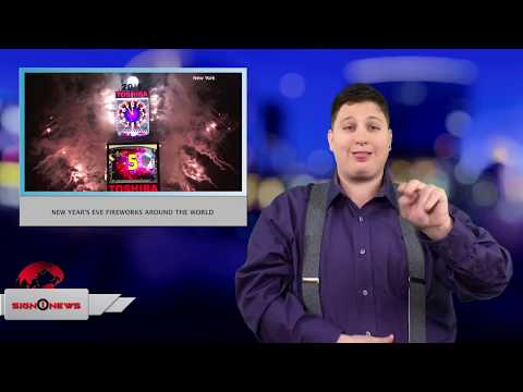 New Year's Eve fireworks around the world (ASL - 1.1.18)