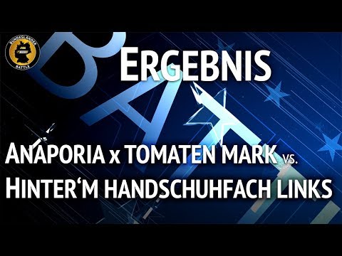 BLB Ergebnis: Anaporia x Tomaten Mark vs. Hinter'm Handschuhfach links | BLB Viertelfinale