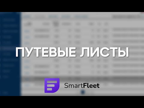 Превью: Путевые листы