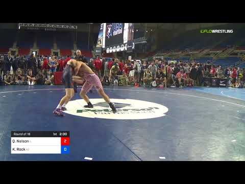 2018 USMC-USAW Cadet & Junior GR Nationals/Junior 160 Round Of 16 - Quinlan Nelson (IL) Vs. Keller