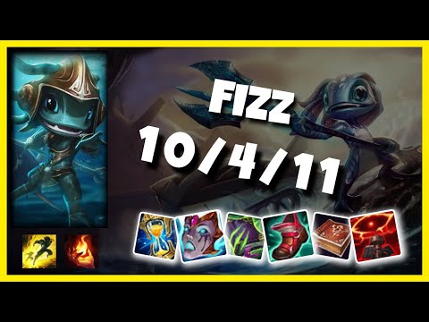Fizz vs Yone Mid 10.25 Challenger Gameplay S11 (10/4/11) - OCE