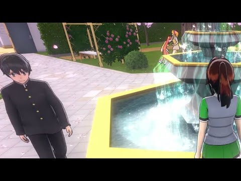 Can I make Osana kill Raibaru near the fountain and clean up the scene?