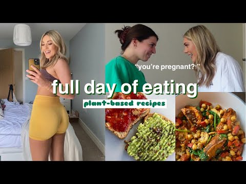 fitness influencer *vegan* FULL DAY OF EATING | Q&A, plant-based recipes + why I left MyProtein