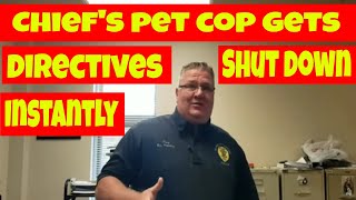 🔵🔴Chief's pet cop gets directives shut down instantly 1st amendment audit🔵🔴