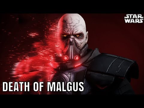 How Darth Malgus Died